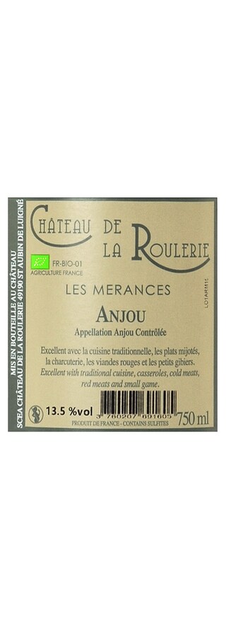 France - Frankrijk | Loire - Anjou | Château de la Roulerie Les Mérances 15 Rood 