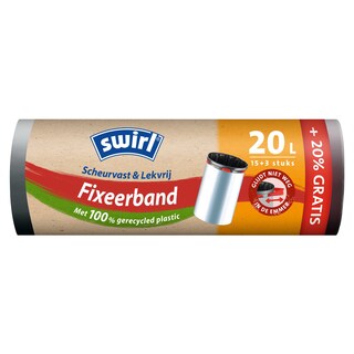 Swirl | Pedaalemmerzak | 20L | Fixeerband | 15+3 