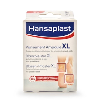 Hansaplast | Blaarpleisters | XL 