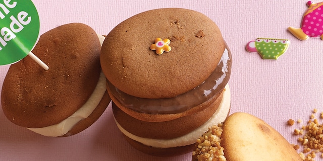 Whoopies à la ganache au chocolat