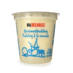 Delhaize | Pudding | Semoule | 2+1 gratuit 