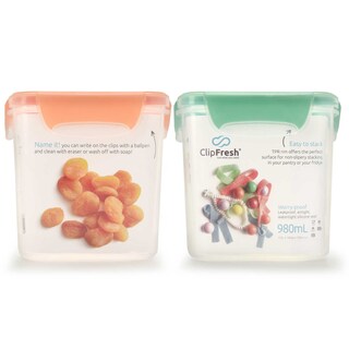 * | Boîte de conservation | 980 ml 