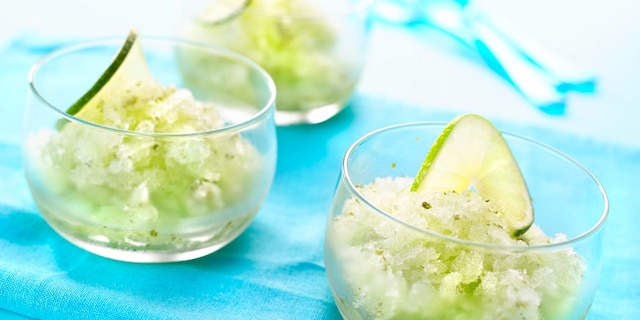 Granité de mojito