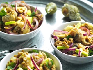 Salade de lentilles aux bulots