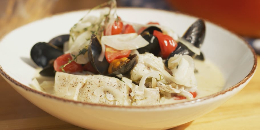 « Prise du jour » : moules, calamards et pain frais