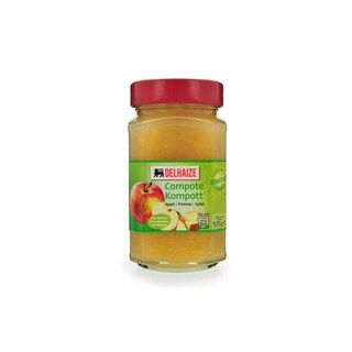 Delhaize | Compote | Appelen | Stukken | Bokaal 
