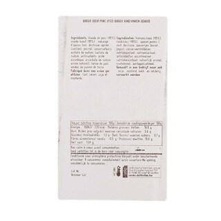 Delhaize | Burger | Varken | Rund 