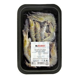 Delhaize | Rauwe gamba's (ontdooid) 