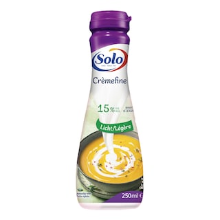 Solo | Crèmefine |  Légère | 250ml 
