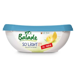 Balade | So Light | Boter|Koelkastsmeerbaar|Zeezout | 20% v.g. 