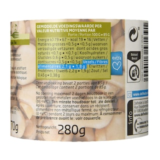 Delhaize | Bio | Champignons entiers | Bio 