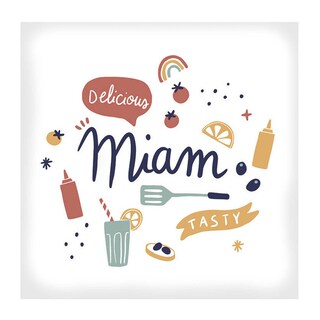 Happy Paper | 20 Serviettes | Tasty | 33x33CM 