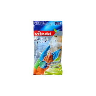 Vileda | Handschoenen | Comfort & Care | Creme | Large 