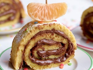 Gâteau roulé au choco