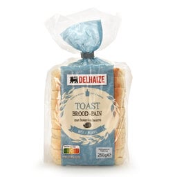 Delhaize | Brood | Toast | Wit 250 gr