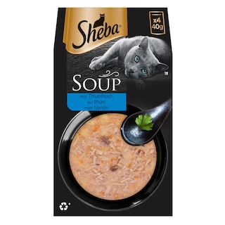 Sheba | Aliment chat | Soupe | Thon 
