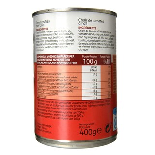 Delhaize | Chair de tomates | Ail 400 gr