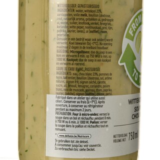 Delhaize | Witte | Koolsoep | 750ml 