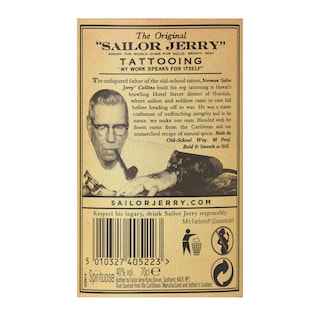 Sailor Jerry | SPICED CARRIBEAN RUM - 70CL 