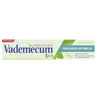 Vademecum | Dentifrice | Bio | Naturelle fresh | Eco 7,5 cl