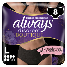 Culottes | Fuites Urinaires | Noir | L