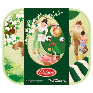 Delacre | Biscuits | Tea Time | Pâques 1 kg