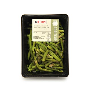 Delhaize | Haricots verts | Avec échalotes 