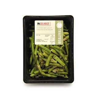 Delhaize | Haricots verts | Avec échalotes 