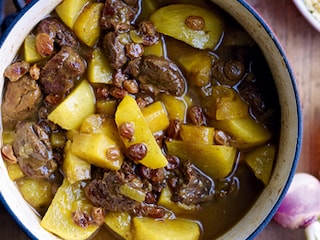 Hazenboutfilets op tajinewijze