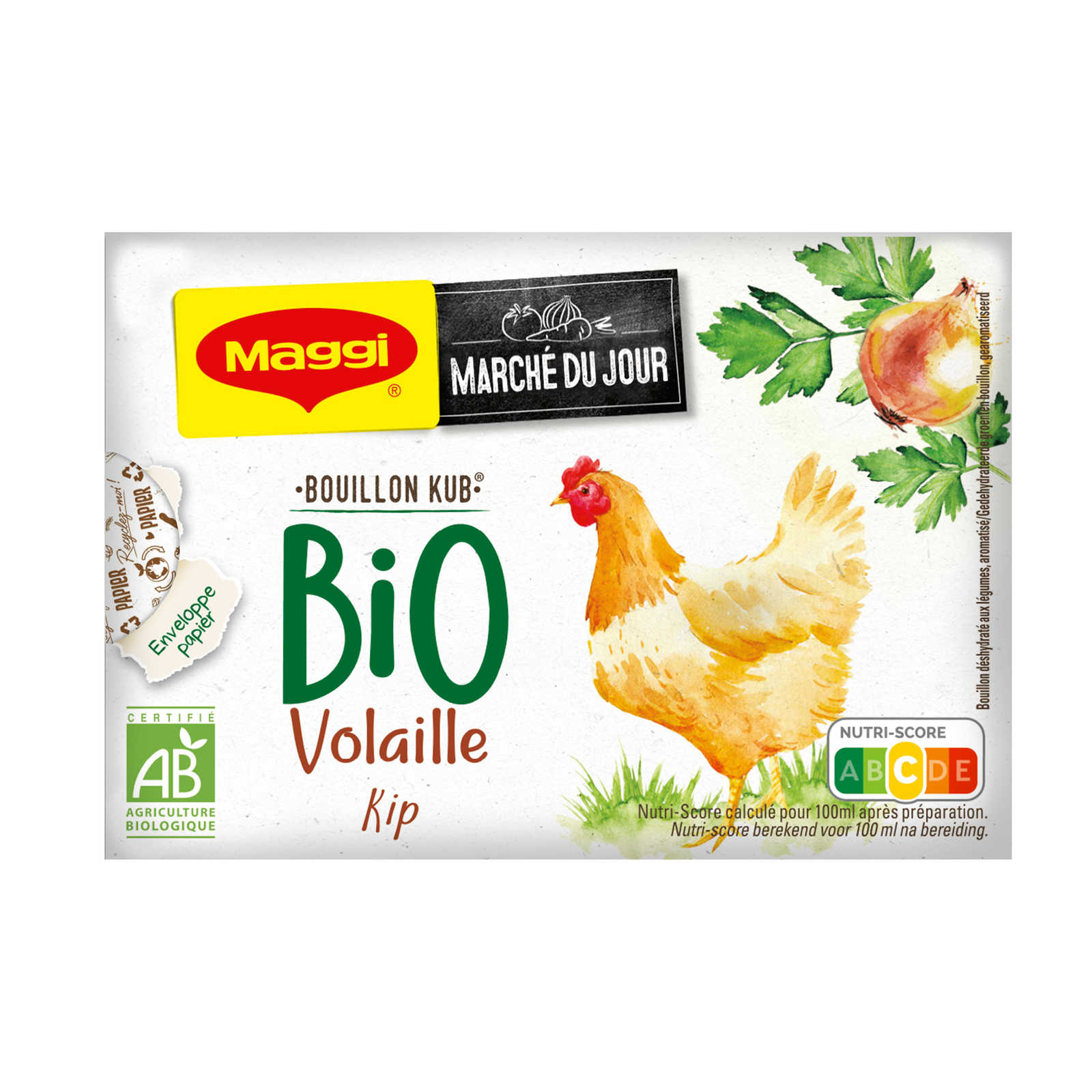 Maggi Bouillon Gevogelte Bio 80 gr Delhaize