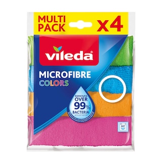 Vileda | Microfibres | Colors 4 st