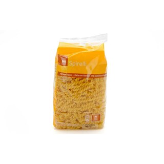 Delhaize | Pâtes | Spirelli | Fibres 