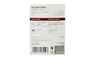 France - Frankrijk | Rhône - Vacqueyras | Vacqueyras R 2018 