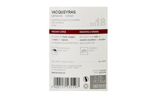 France - Frankrijk | Rhône - Vacqueyras | Vacqueyras R 2018 