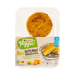 Delhaize | Bio | Butternut burger ext|Emment-Persil|Végét| Bio 