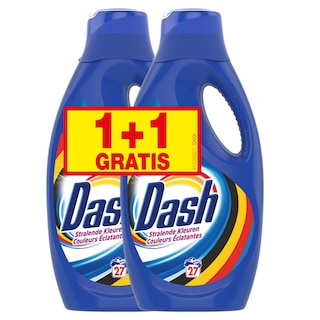 Dash | Wasmiddel | Vloeibaar | Kleuren | 1,485L | 54DS | 1+1 