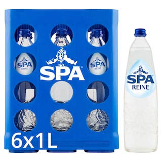 Spa | Reine | Mineraalwater | Niet bruisend | GLAS 6 x 1 l