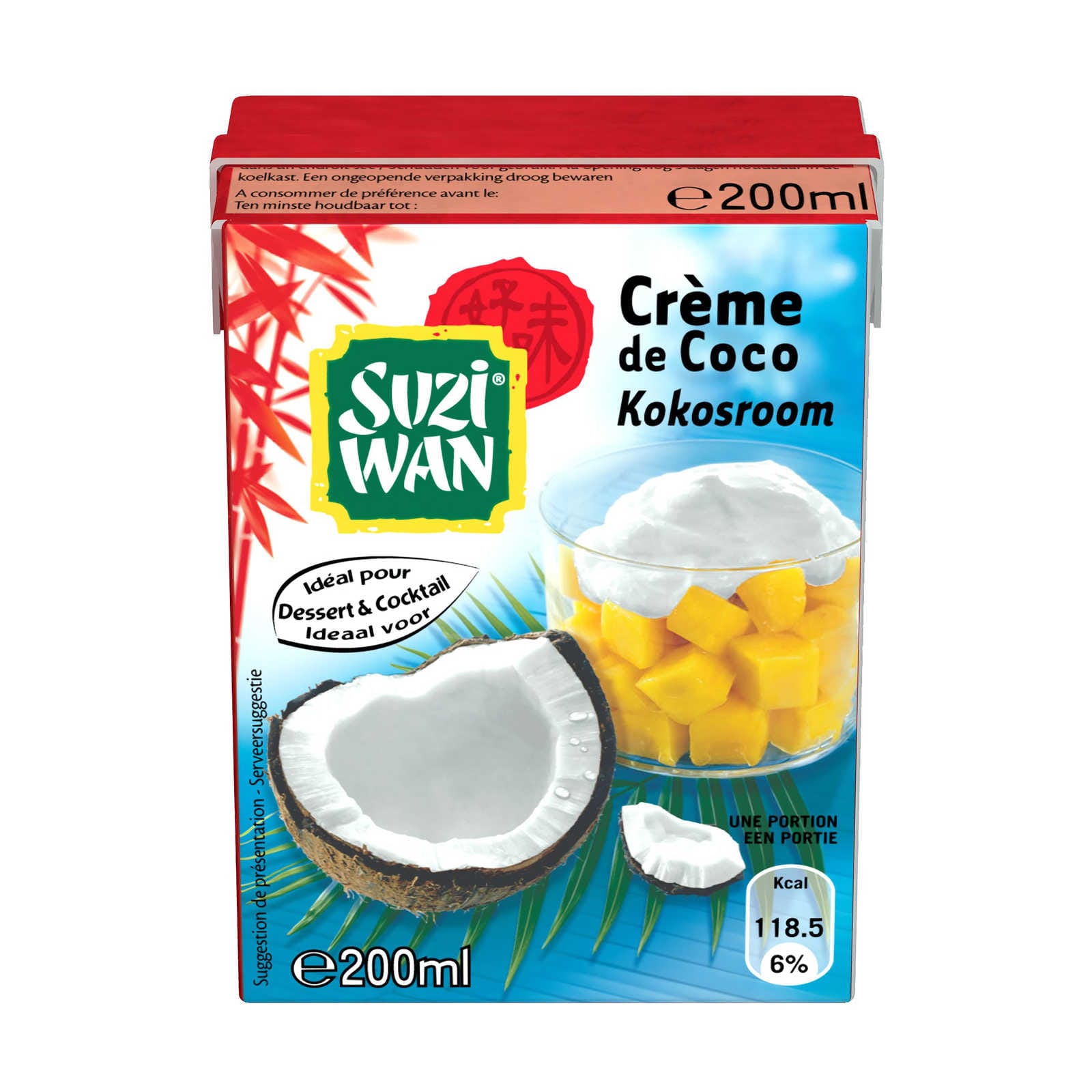 Suzi Wan, Coco, Crème, 200 gr