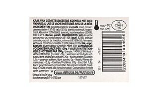 Delhaize | Chimay | Fromage trappiste à la bière +/- 200 gr