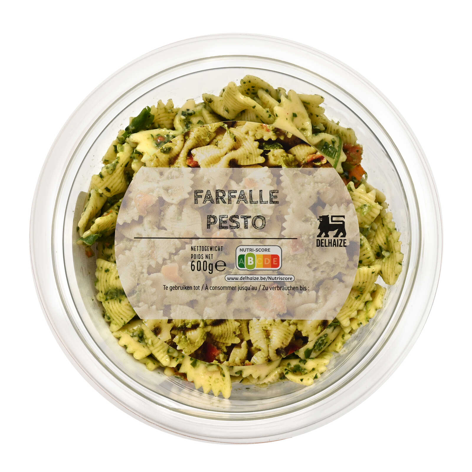 Delhaize Farfalle Pesto 600 gr Delhaize