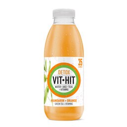 Vit-Hit Detox 500 ml |Boisson Vitaminée|Vit Hit Mandarin + Orange 500ml
