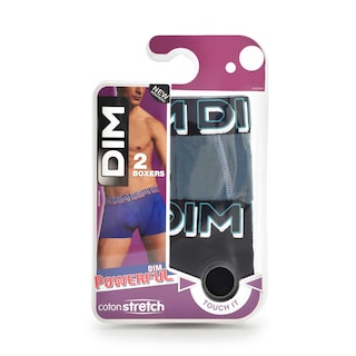Dim | Boxer Powerfull | Bleu/gris | T5 