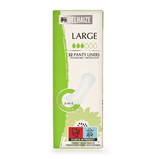 Delhaize | Protège-slip | Large 32 pc