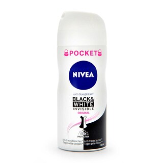 Nivea | Deospray | Invisible | Black & White | Pocket | Original | 100ml 