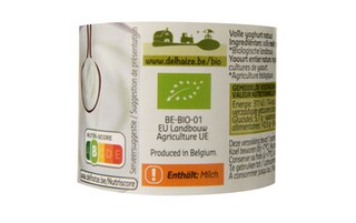 Delhaize | Bio | Yoghurt | Vol | Natuur | Bio 