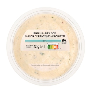 Delhaize | Lente ui | bieslook | dip 