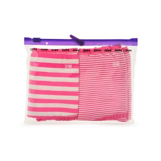 Dim | Paris | Boxers pocket casual | roze strepen | 40/42 