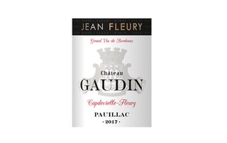 Jean Fleury | Chateau Gaudin | Pauillac | 2017 75 cl