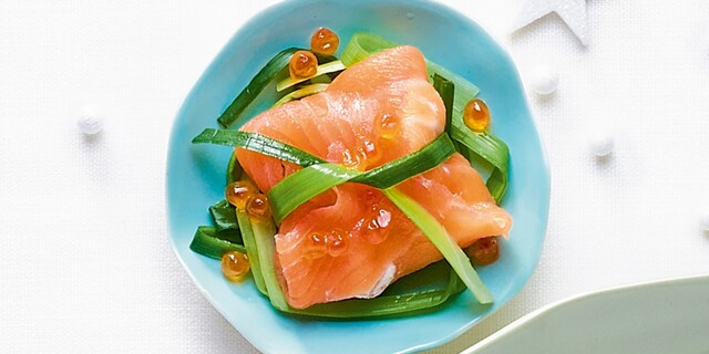 Ballottines de saumon