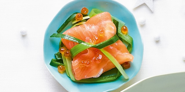 Ballottines de saumon